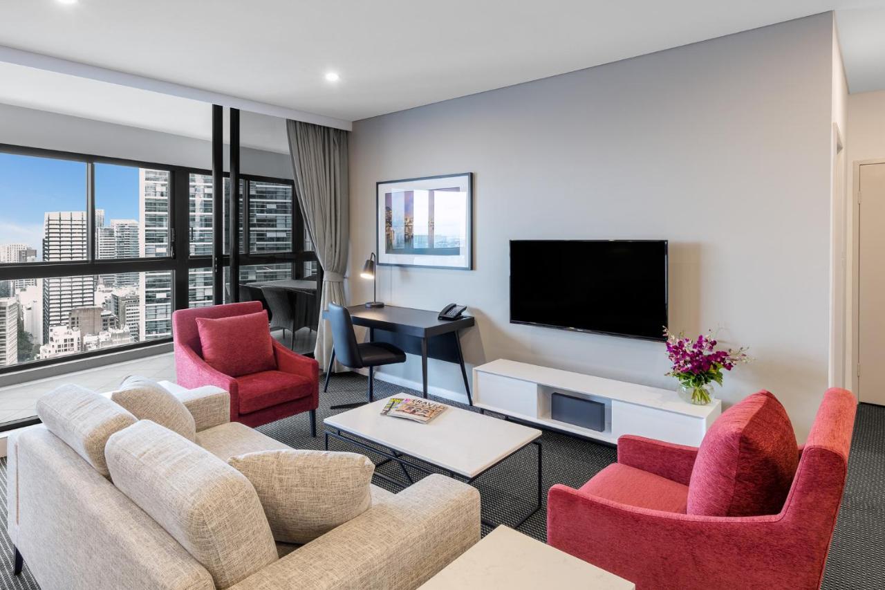 Meriton Suites Kent Street, Sydney Buitenkant foto